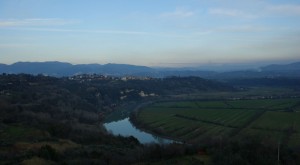 Torrita Tiberina e il Tevere