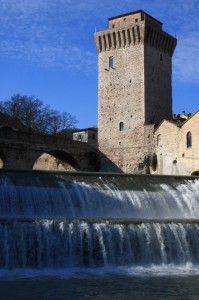 Tower and cascades