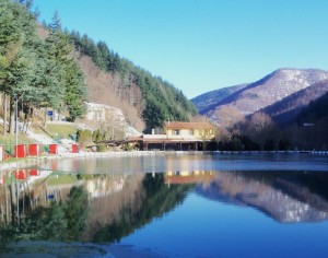 Il lago ghiacciato