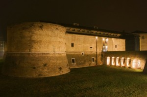-Pesaro - Rocca Costanza di notte