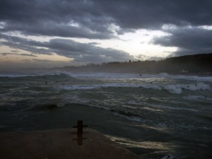 Tempesta su Numana…