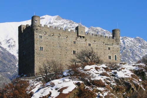 Châtillon - Ussel, d'inverno