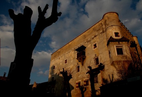 Dobbiaco - Il Castello di Dobbiaco al tramonto