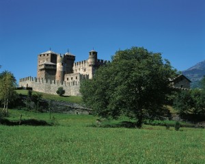 castello di Fènis - veduta est