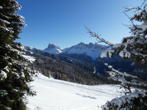 Sass de Putia ammirato dal monte Plose