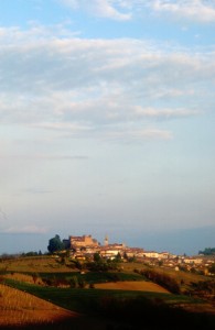 Il panorama arrivando da Grana