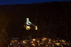 Il castello di notte