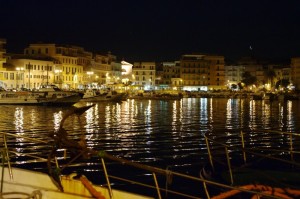 Anzio sera al porto