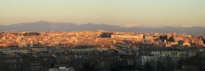 Roma panoramica dal Gianicolo