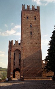 L’ingresso della Rocca di Castell’Arquato