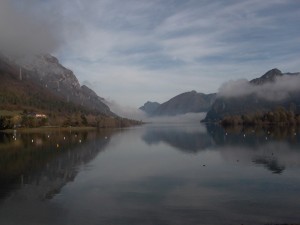 il lago e la sua nebbia