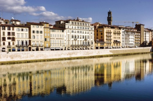 Firenze - Riflessi nel Fiume Arno