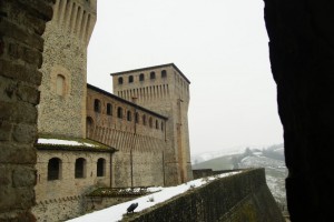 bastione del castello di torrechiara