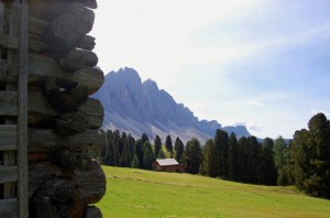 cartolina dalla val di funs