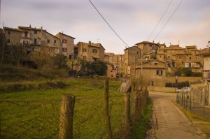 Lungo la staccionata