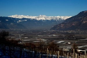 Veduta della val d’Adige