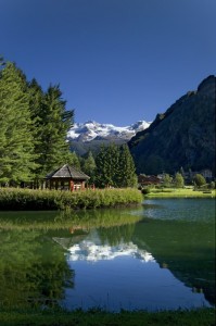 cartotlina con saluti da Gressoney