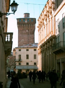 Il Torrione visto dal centro