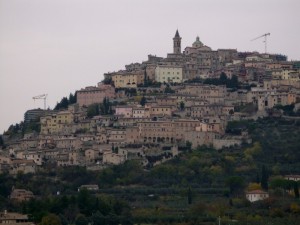 Panorama di Trevi.