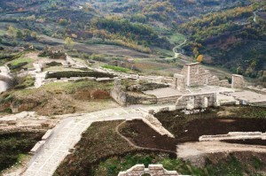 i resti del castello di Aquilonia