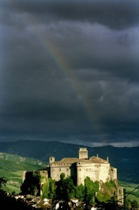 Castello con arcobaleno