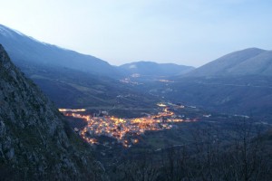 Panorama sulla valle