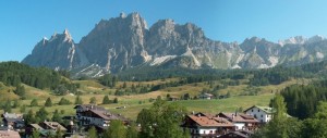 Panorama su Cortina d’Ampezzo