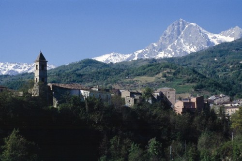 Tossicia - Tossicia e il Gran Sasso