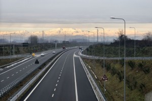 La superstrada Boffalora Malpensa