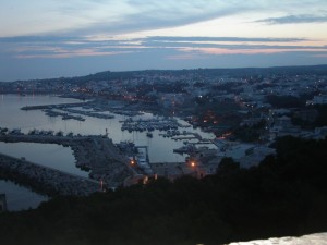 LEUCA: Tramonto… e prime luci della sera