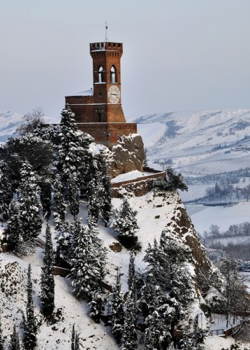 Brisighella - Brisighella - Torre sotto la neve