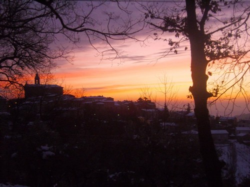 Montecarotto - I colori dell'alba a montecarotto Montecarotto - I colori dell'alba a montecarotto