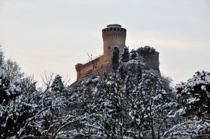 Brisighella - Racca sotto la neve