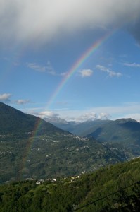 Teglio dalla val d’Arigna