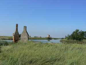 ruderi in valle dietro le saline