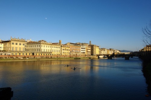 Firenze - Panorama sul lungarno