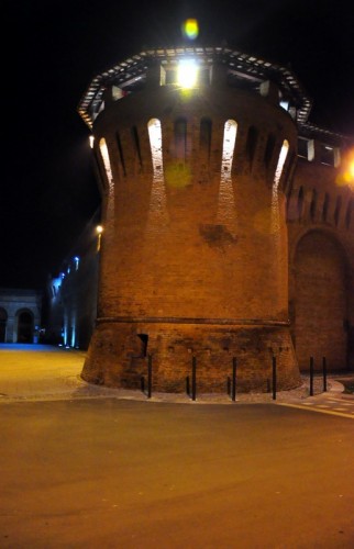 Forlimpopoli - la rocca di notte Forlimpopoli - la rocca di notte