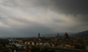 Firenze prima di pioggia