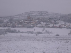 cade la neve su Antrosano..