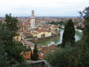 Verona, panorama da Castel San Pietro 3