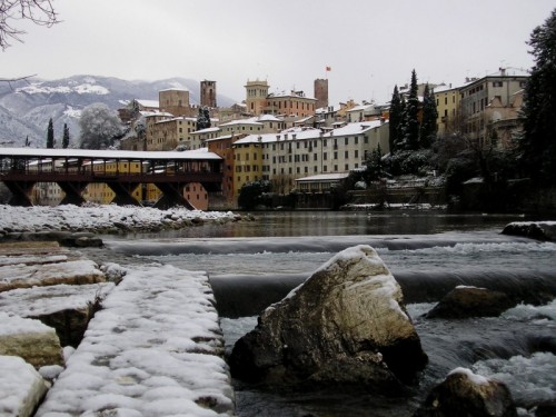 Bassano del Grappa - Una spruzzatina di bianco