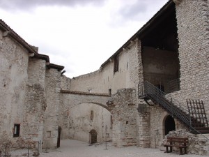 parte della fortificazione del Castello di Beseno