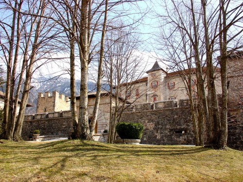 Ton - il castello di Thun dal parco