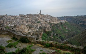 camminata sui sassi nei sassi di Matera