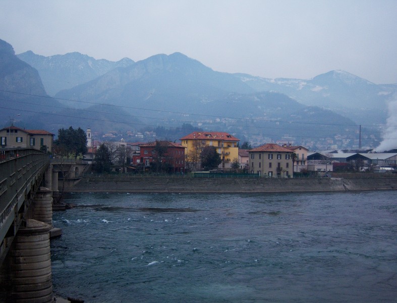 ''Vercurago al di là del lago'' - Vercurago