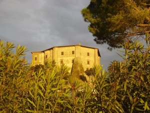 Castello Farnese…tra il pino e gli oleandri