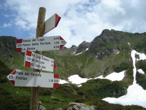 Arrivando al Rifugio Lago Erdemolo - Gruppo Lagorai