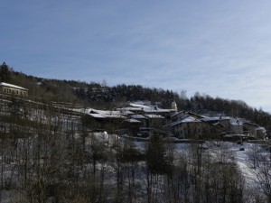 Panorama della frazione Bovile