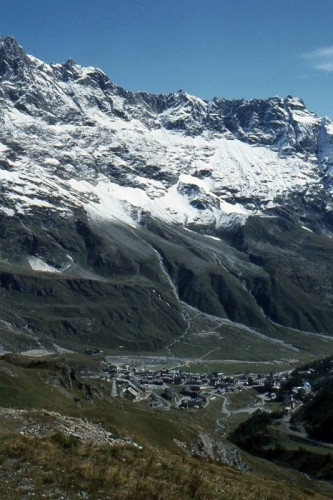 Valtournenche - Cervinia vista da Plan Maison