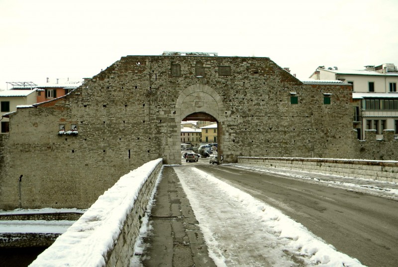''Una ghiacciata Porta Mercatale'' - Prato